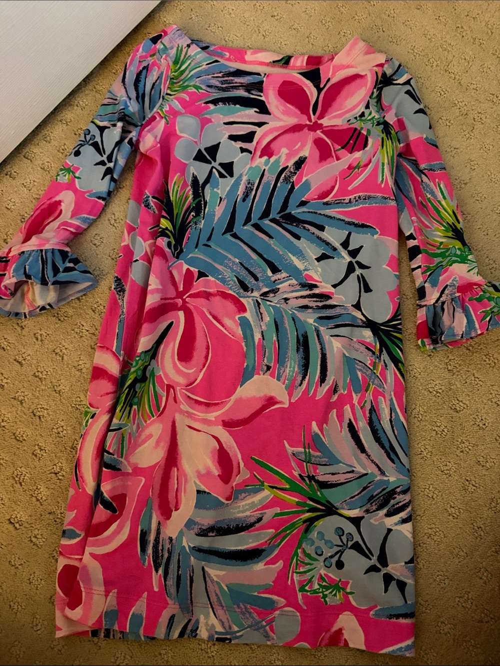 Lily Pulitzer Tropical Floral Shift Dress